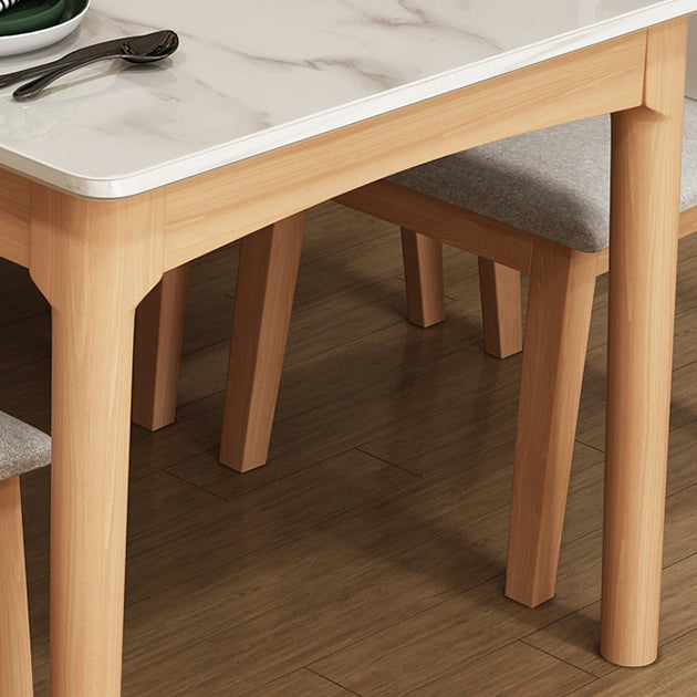 Simplicity Style Dining Site Table Rectangle Furniture for Home