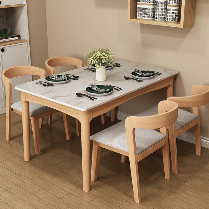 Simplicity Style Dining Site Table Rectangle Furniture for Home