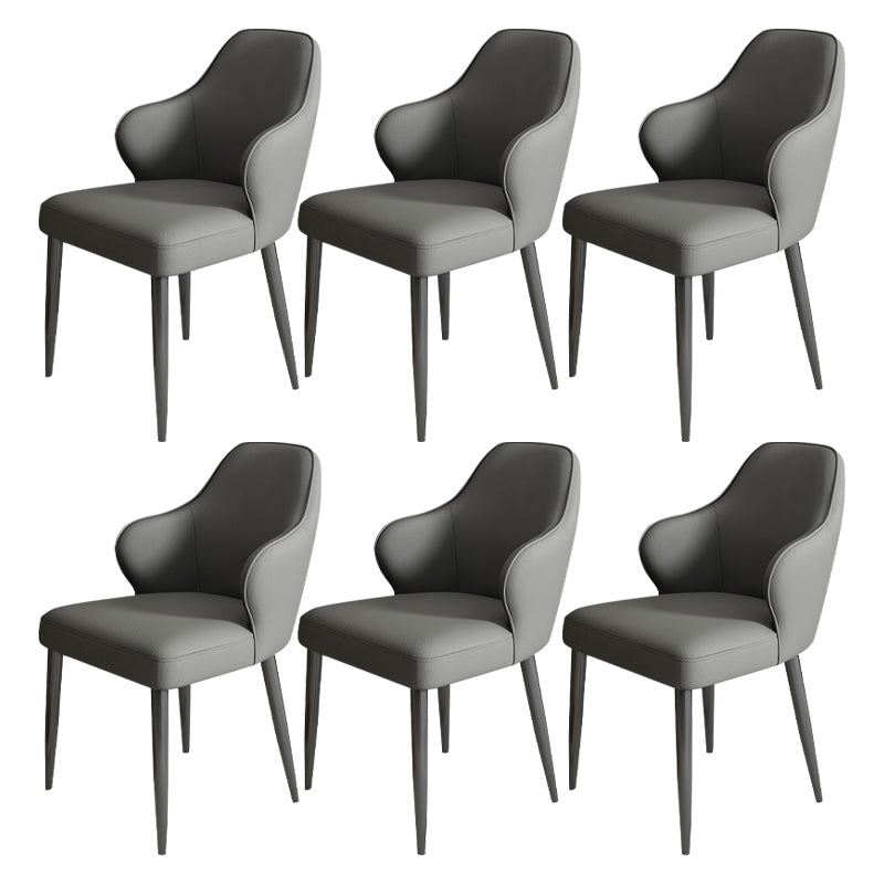 Modern Armrest Backrest Cushion Chair with Metal Legs for Hotel