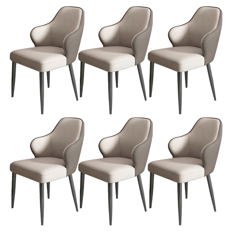 Modern Armrest Backrest Cushion Chair with Metal Legs for Hotel