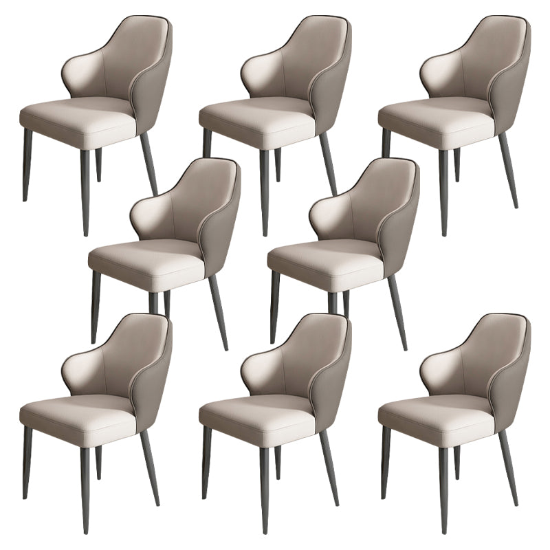 Modern Armrest Backrest Cushion Chair with Metal Legs for Hotel