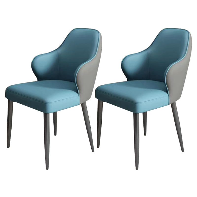 Modern Armrest Backrest Cushion Chair with Metal Legs for Hotel