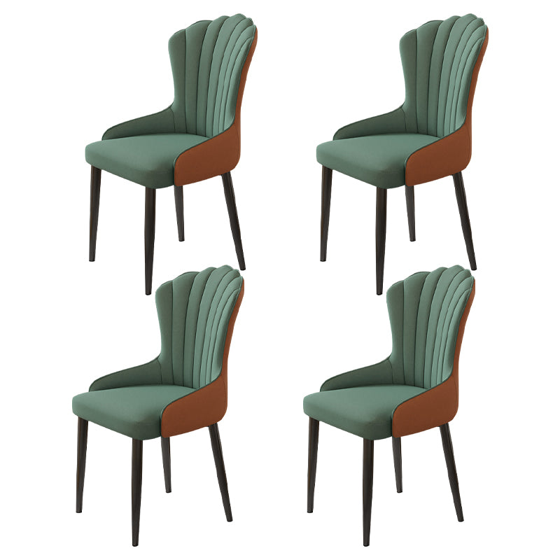 Modern Armrest Backrest Cushion Chair with Metal Legs for Hotel