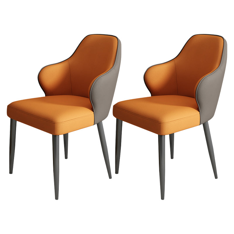 Modern Armrest Backrest Cushion Chair with Metal Legs for Hotel