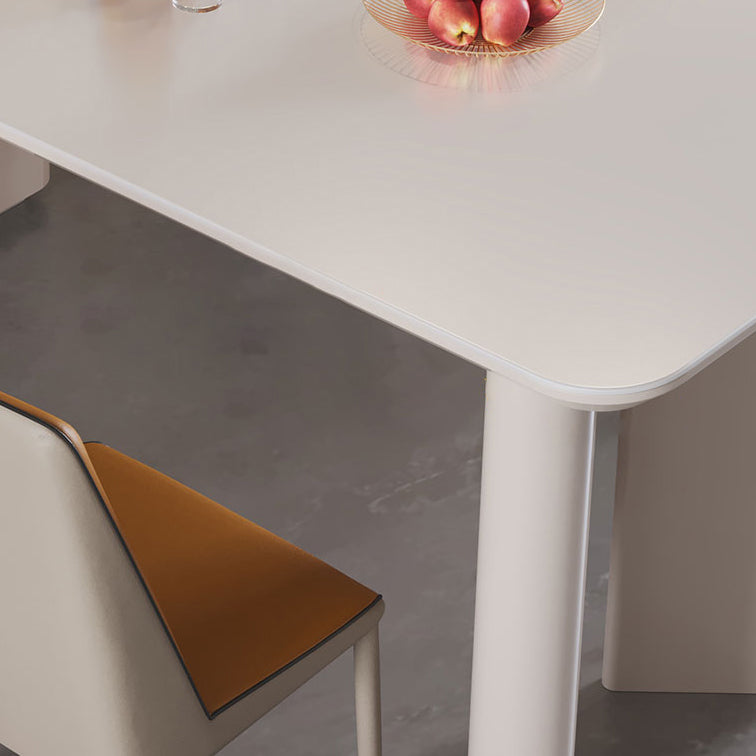 Sintered Stone Dining Table Set 5 Pieces Dining Set for Kitchen