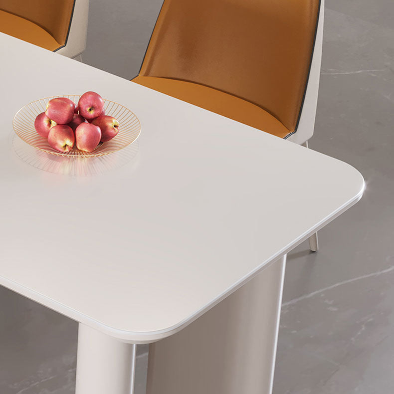 Sintered Stone Dining Table Set 5 Pieces Dining Set for Kitchen