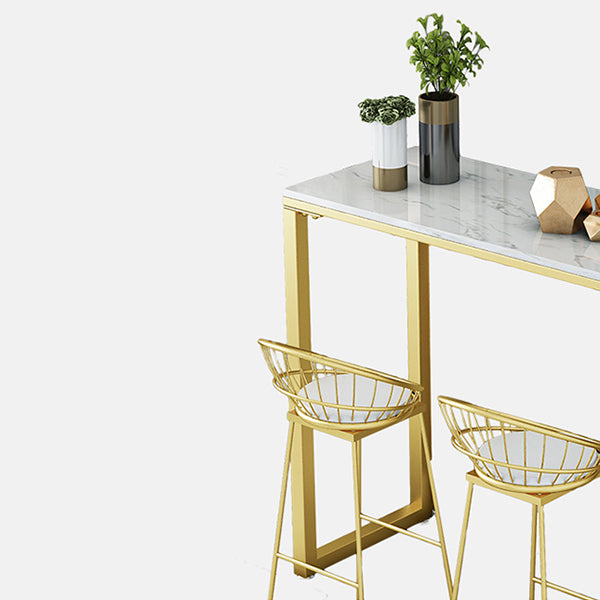 Glam Stone Pub Dining Set Specialty 1/2/3 Pcs Pub Set for Indoor