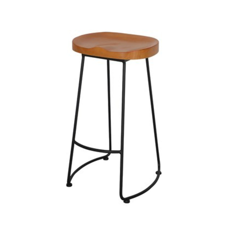 Glam Rectangle Bar Table Set 1/2 Pcs Brown Wood Bar Table Set