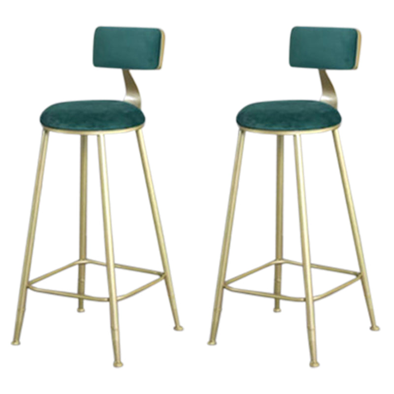 Glam Style Bar Table Set 2/3 Pcs Gold Frame Bar Table Set for Living Room