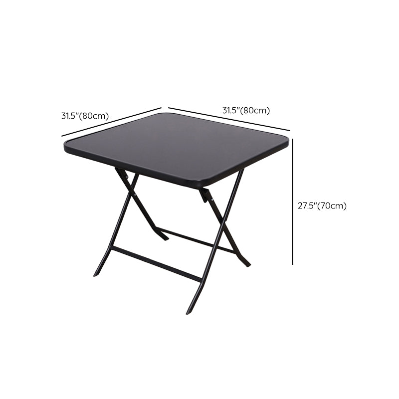 Contemporary Style Dining Set 1/3/4/5 Pcs Glass Top Dining Table Set