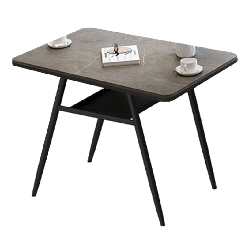 Outdoor Modern Dining Table Set 1/3 Pcs Matte Finish Patio Set