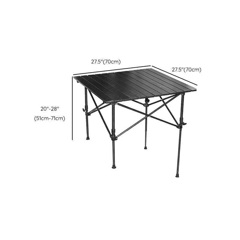 Industrial Outdoor Folding Table Aluminum Removable Camping Table