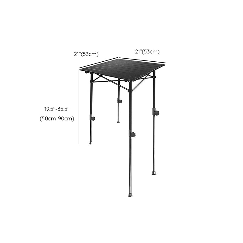 Industrial Outdoor Folding Table Aluminum Removable Camping Table