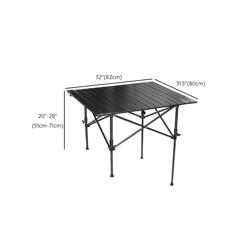 Industrial Outdoor Folding Table Aluminum Removable Camping Table