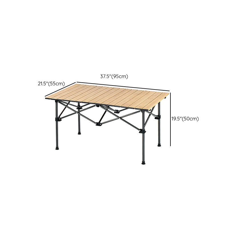 Industrial Outdoor Folding Table Aluminum Removable Camping Table