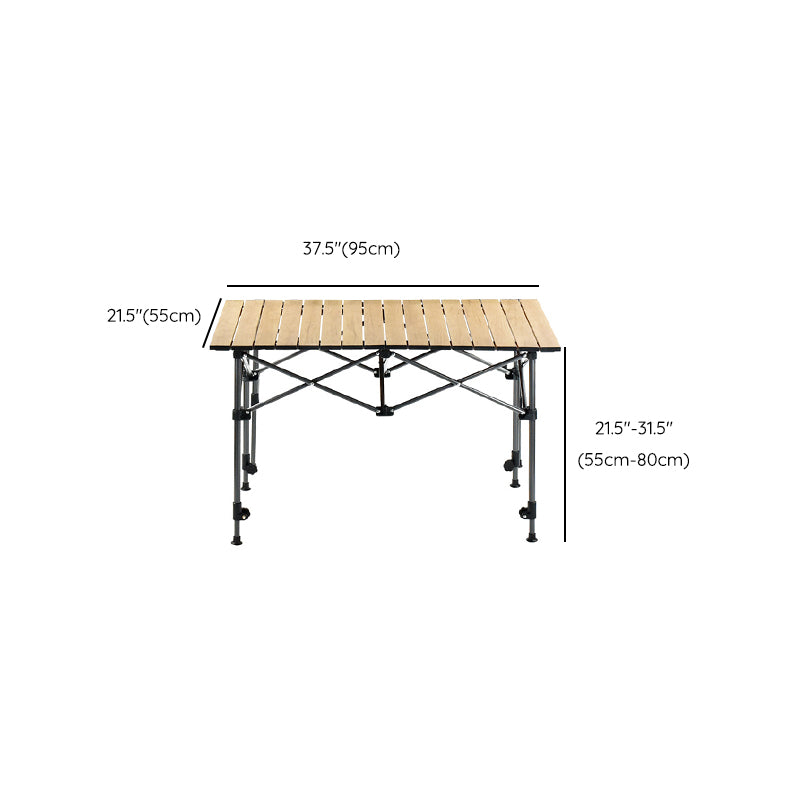 Industrial Outdoor Folding Table Aluminum Removable Camping Table