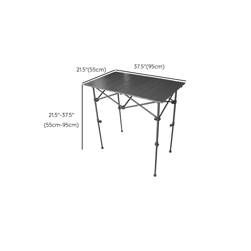 Industrial Outdoor Folding Table Aluminum Removable Camping Table