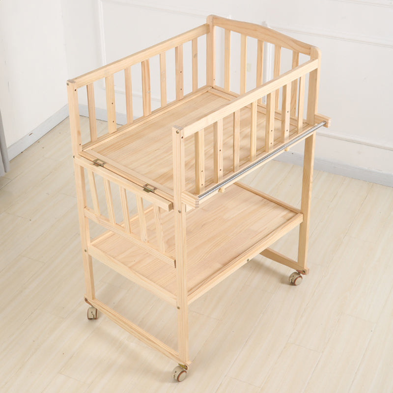 Wooden Baby Changing Table Changing Table with Storage Changing Table