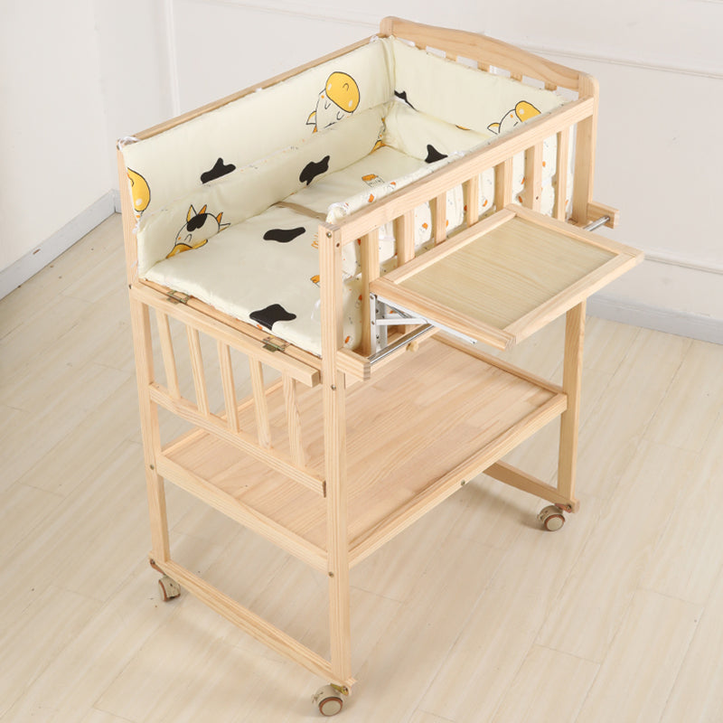 Wooden Baby Changing Table Changing Table with Storage Changing Table