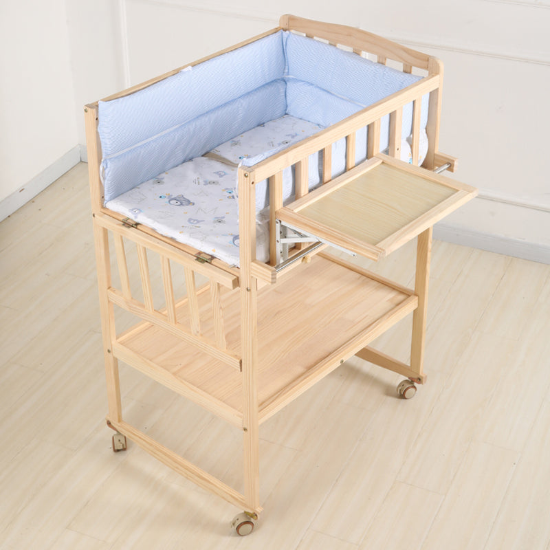 Wooden Baby Changing Table Changing Table with Storage Changing Table