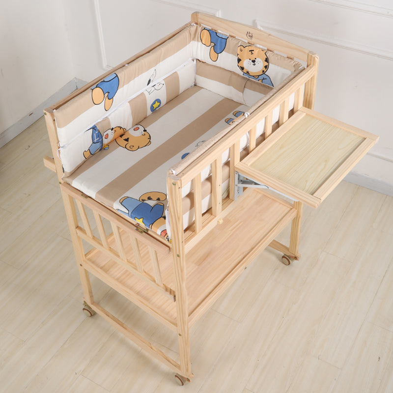 Wooden Baby Changing Table Changing Table with Storage Changing Table