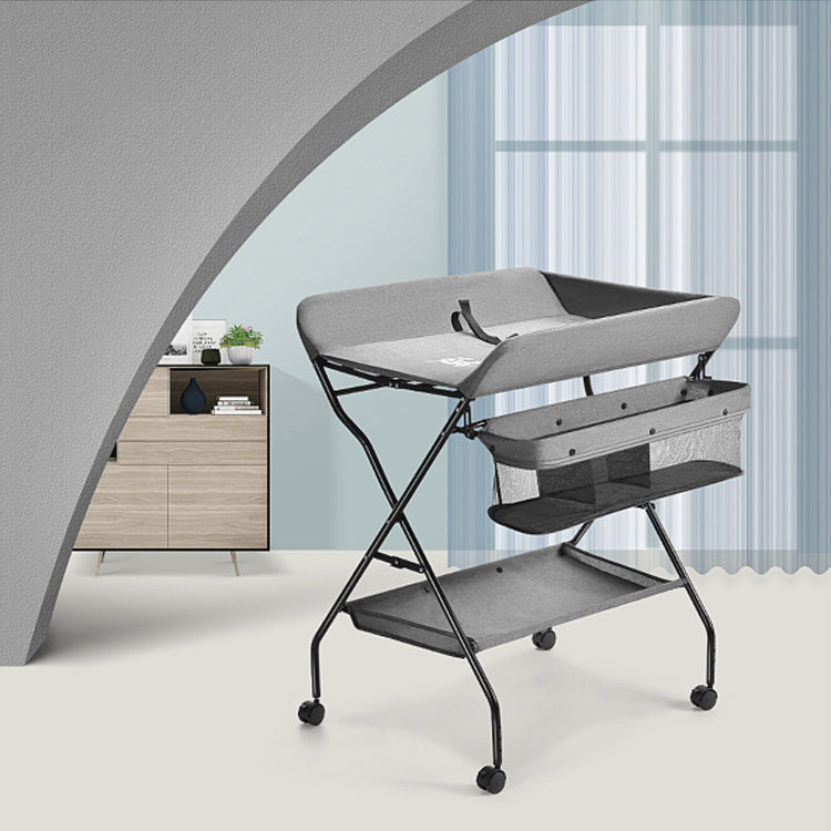 Folding Baby Changing Table Portable Changing Table  with Pad