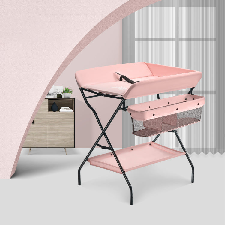 Folding Baby Changing Table Portable Changing Table  with Pad