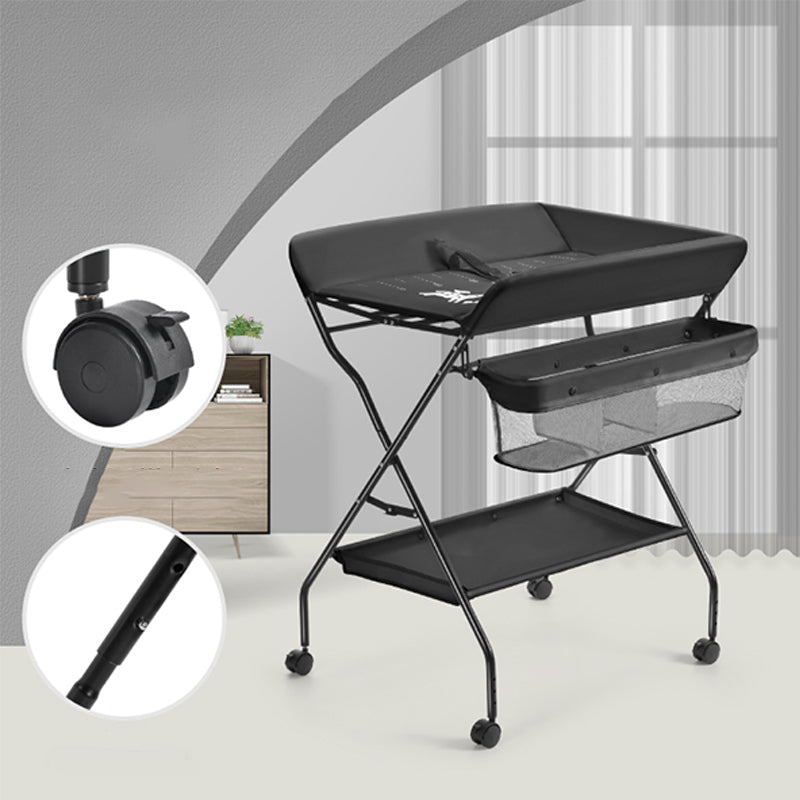 Folding Baby Changing Table Portable Changing Table  with Pad