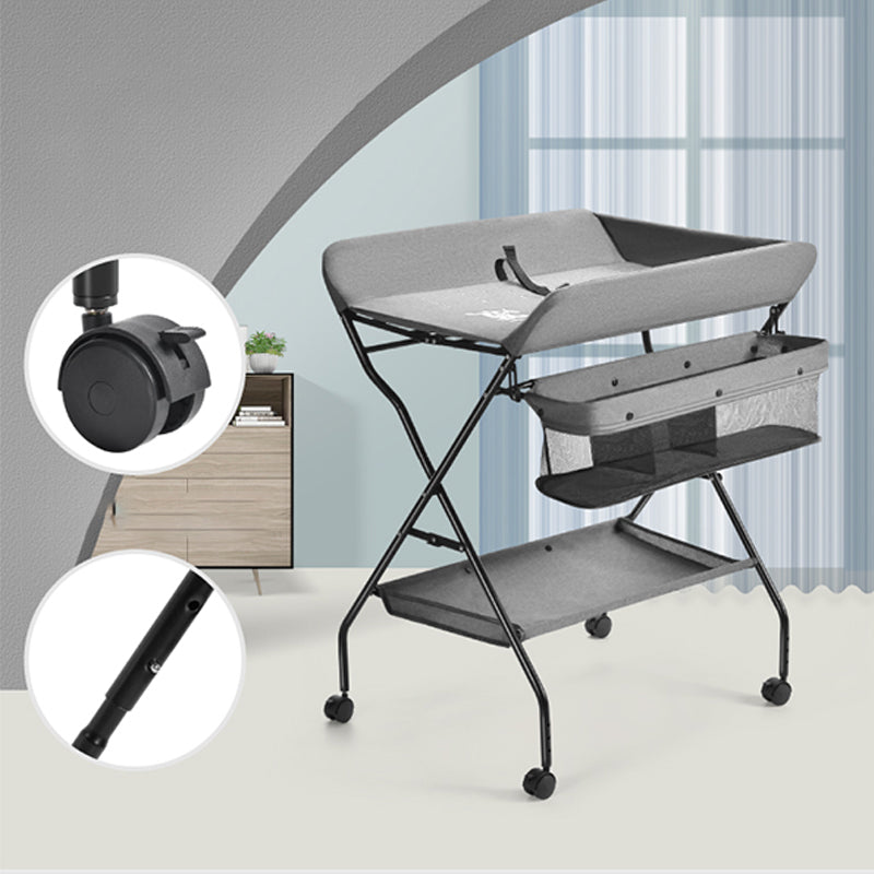Folding Baby Changing Table Portable Changing Table  with Pad