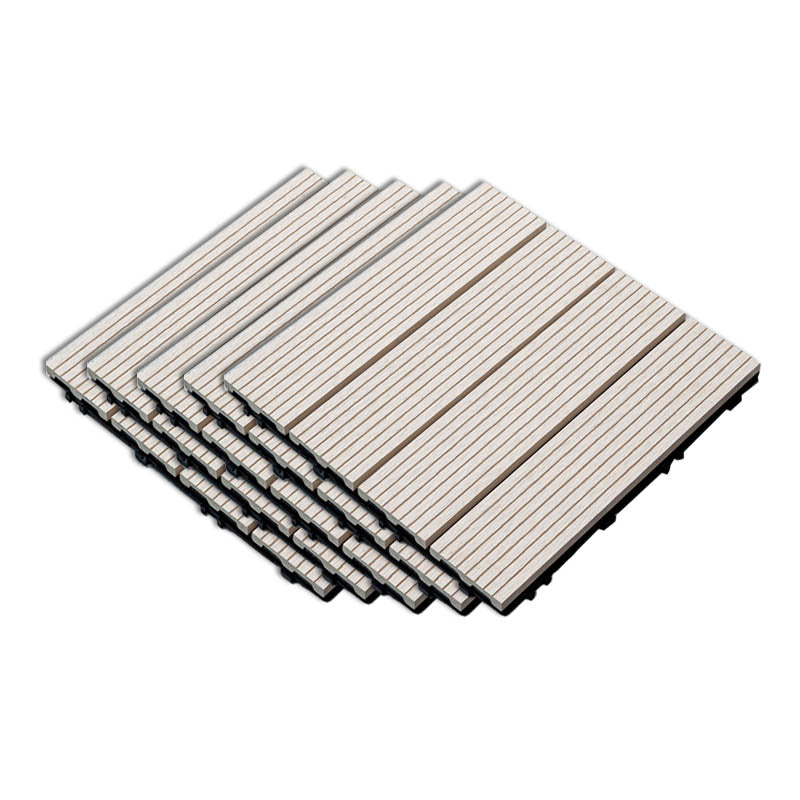 Classical Wooden Flooring Tiles Interlocking Garden Patio Flooring Tiles