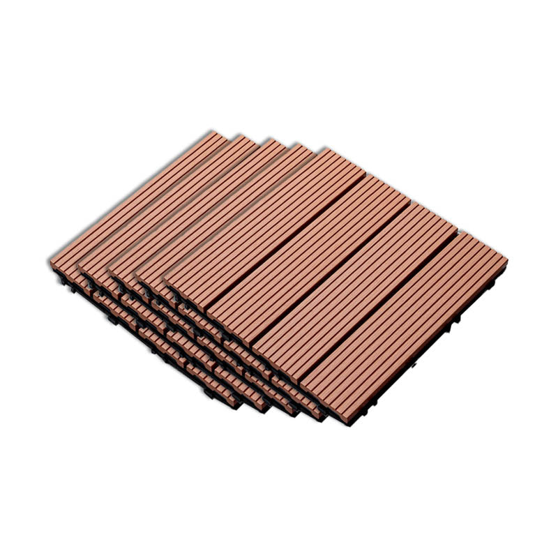 Classical Wooden Flooring Tiles Interlocking Garden Patio Flooring Tiles