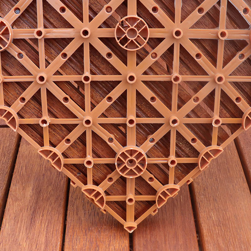 Basic Wood Flooring Tiles Interlocking Outdoor Patio Flooring Tiles