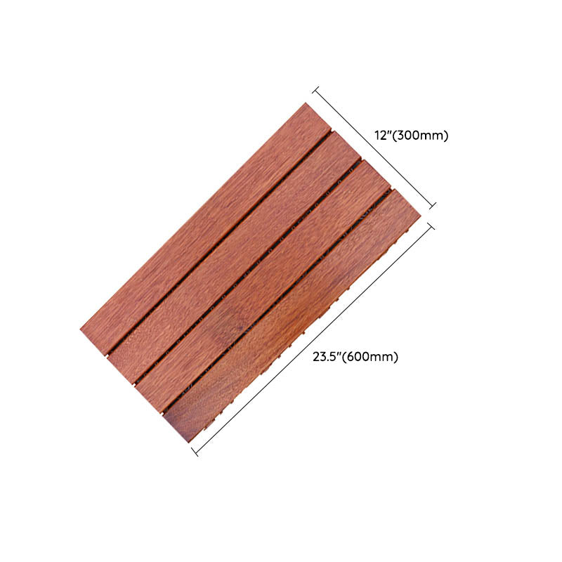 Basic Wooden Outdoor Flooring Tiles Interlocking Patio Flooring Tiles
