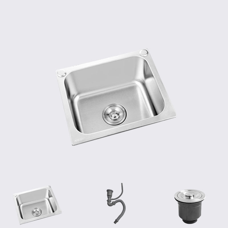 Modern Style Kitchen Sink Stainless Steel Kitchen Sink with Faucet