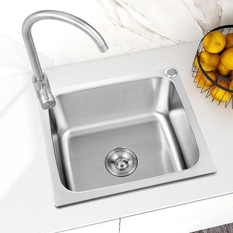 Modern Style Kitchen Sink Stainless Steel Kitchen Sink with Faucet
