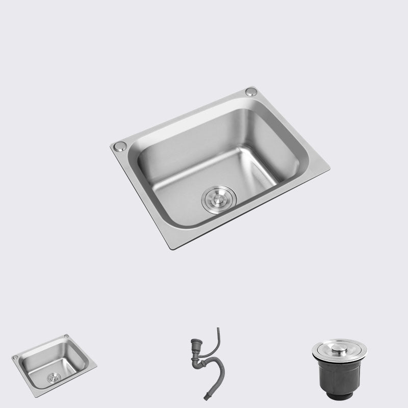 Modern Style Kitchen Sink Stainless Steel Kitchen Sink with Faucet