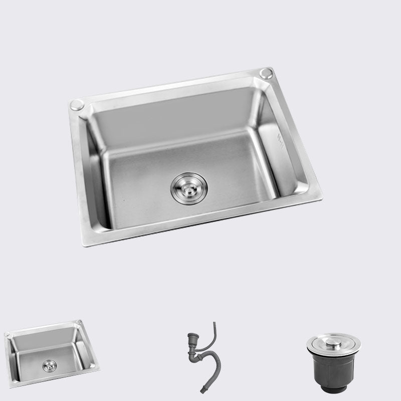 Modern Style Kitchen Sink Stainless Steel Kitchen Sink with Faucet