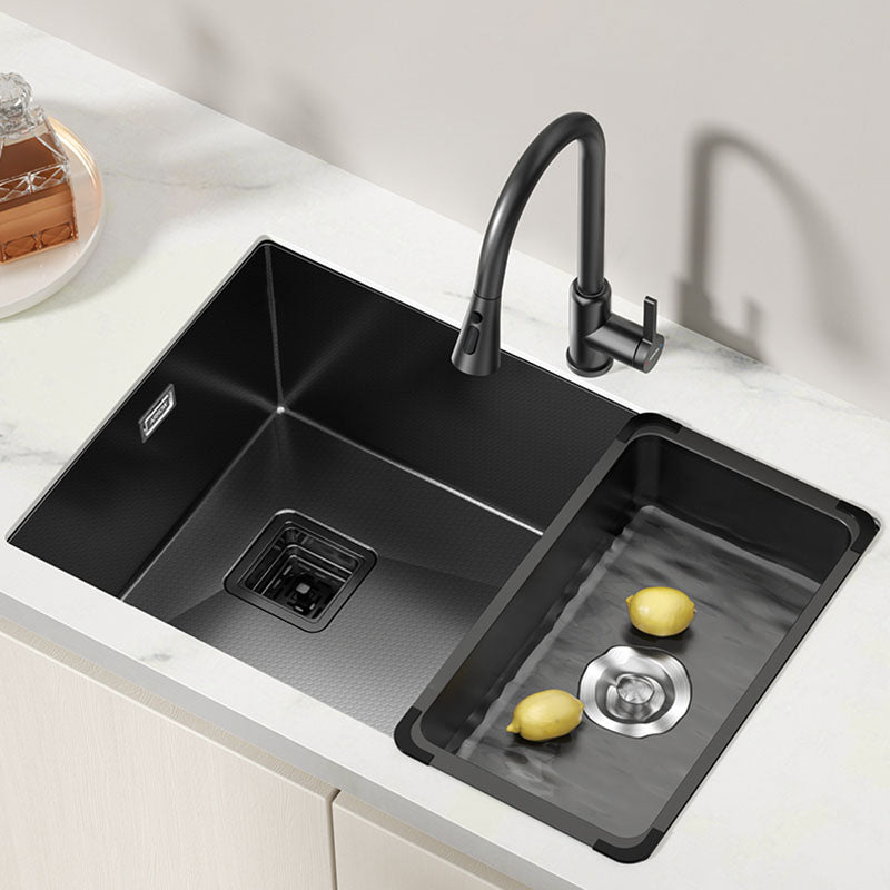 Modern Style Undermount Kitchen Sink Stainless Steel Kitchen Sink with Faucet