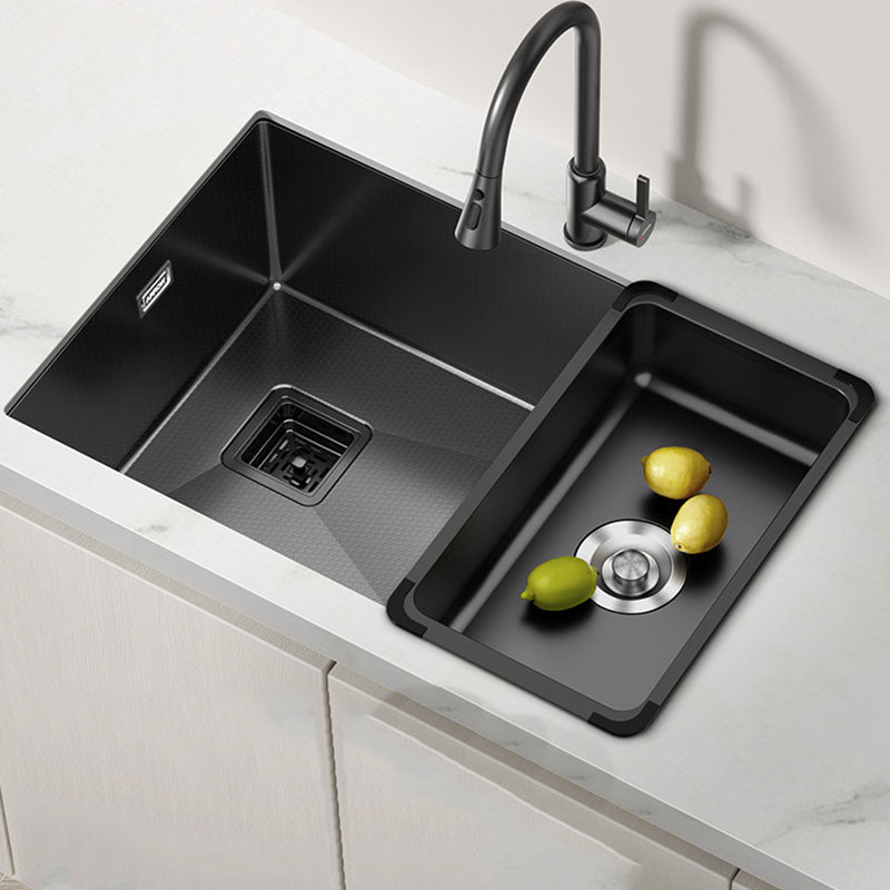 Modern Style Undermount Kitchen Sink Stainless Steel Kitchen Sink with Faucet