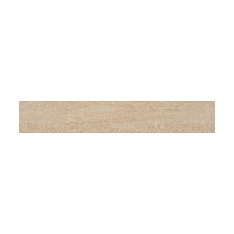 Rectangle Wooden Effect Floor Tile Scratch Resistant Straight Edge Floor Tile