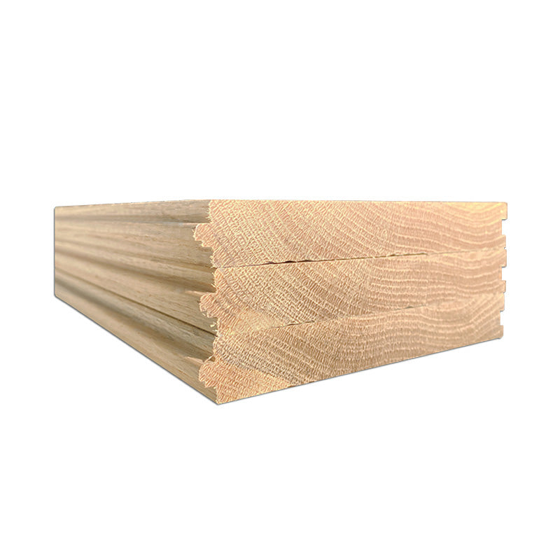 Modern Wood Flooring Tiles Solid Wood Click-Locking Hardwood Deck Tiles