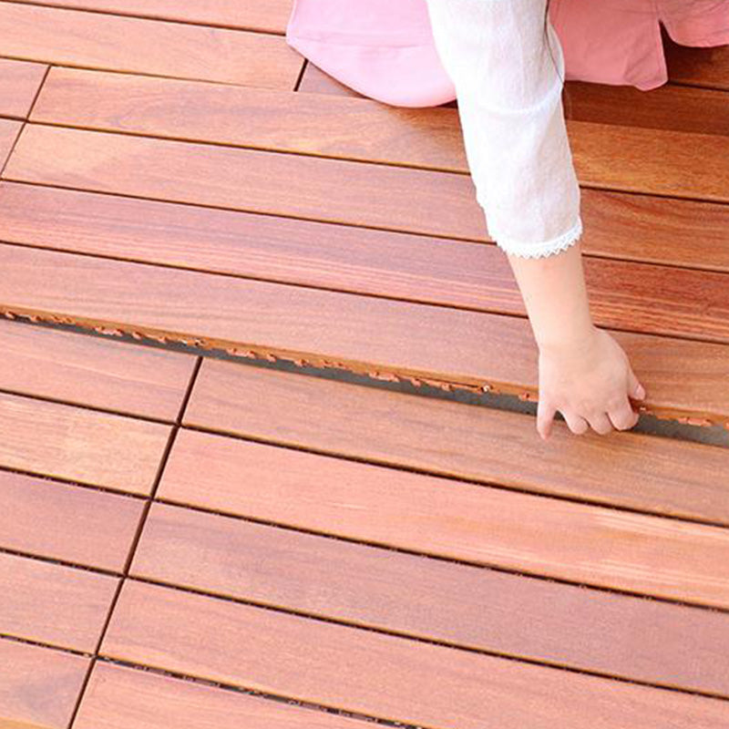 Interlocking Hardwood Flooring Waterproof Wood Flooring Tiles