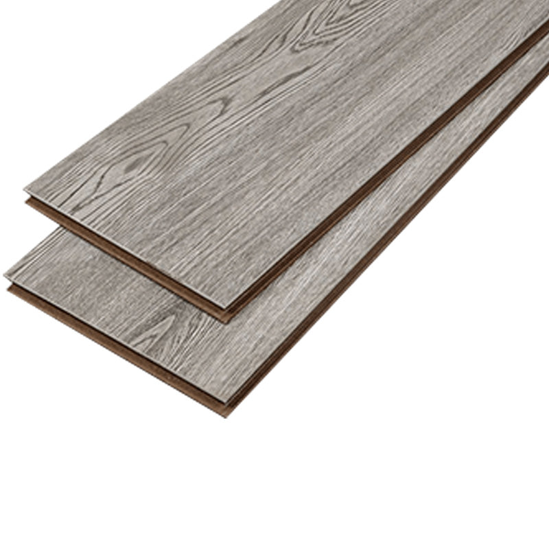 Traditional Floor Bullnose Click-Locking Wire Brushed Side Trim Piece