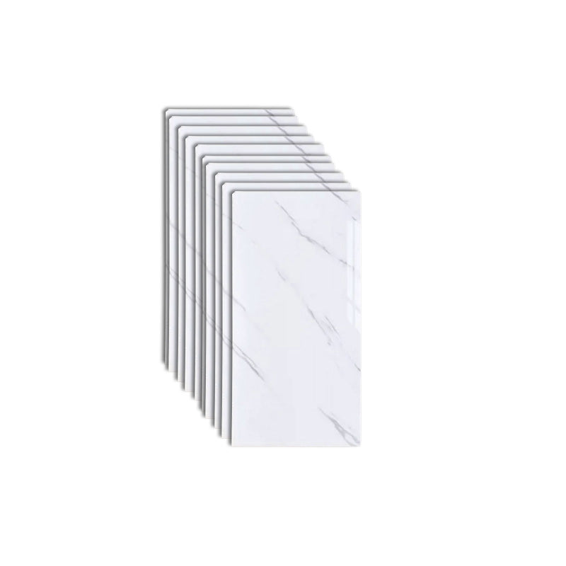 Field Tile Peel and Stick Tile Rectangular Peel and Stick Wall Tile 10 Pack