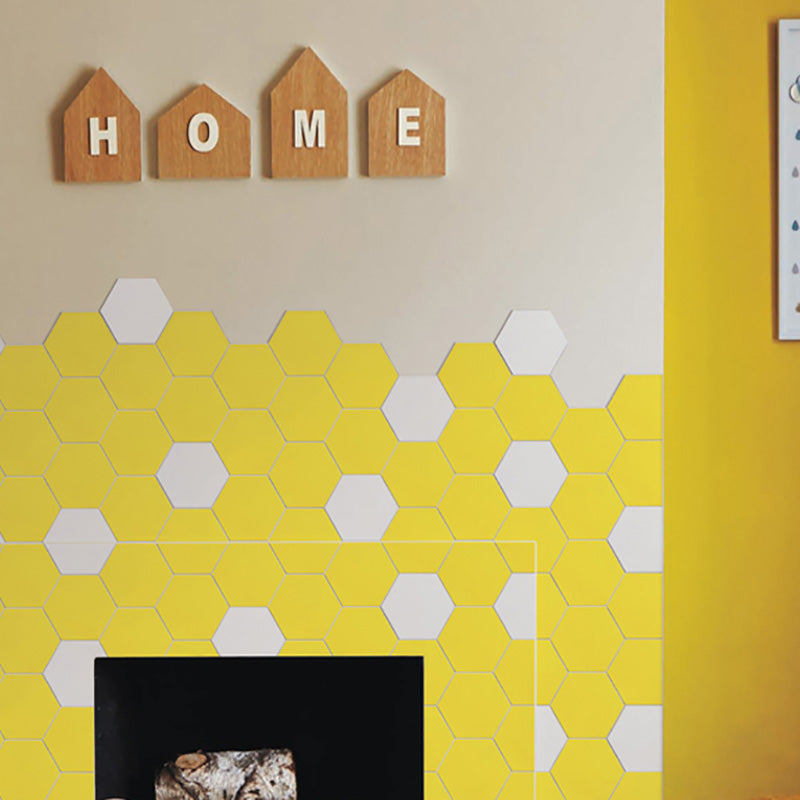 Peel and Stick Tiles Hexagonal Peel and Stick Backsplash 20 Pack