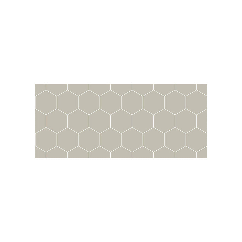 Hexagonal Peel and Stick Tiles Mosaic Tile Peel and Stick Backsplash