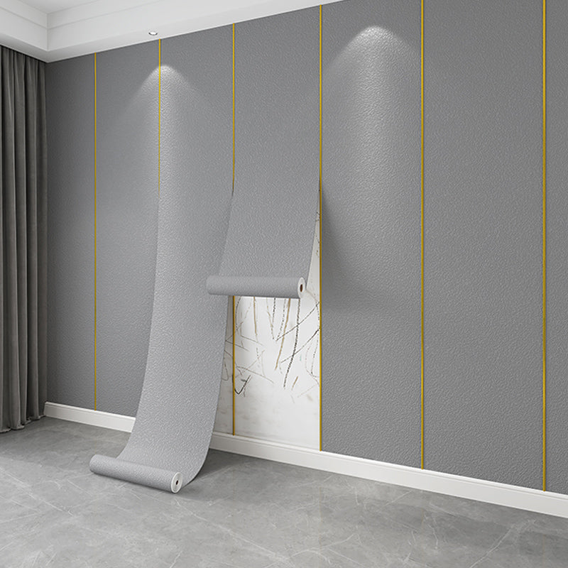 Modern Wall Ceiling Peel and Stick Solid Color Fade Resistant Wall Paneling