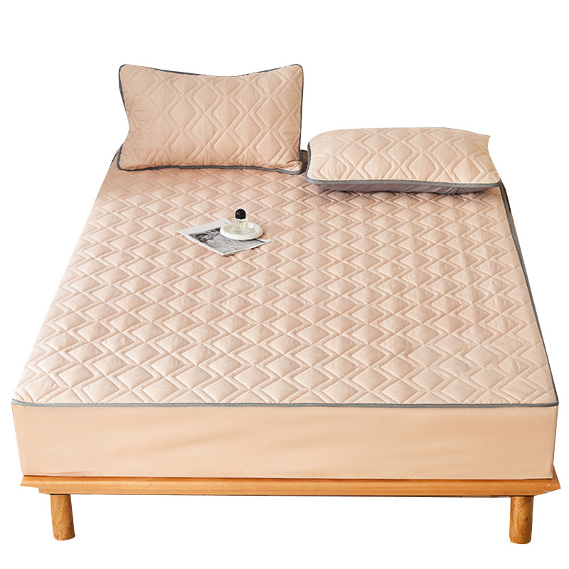 Sheet Sets Cotton Solid Color Ultra Soft Breathable Wrinkle Resistant Bed Sheet Set