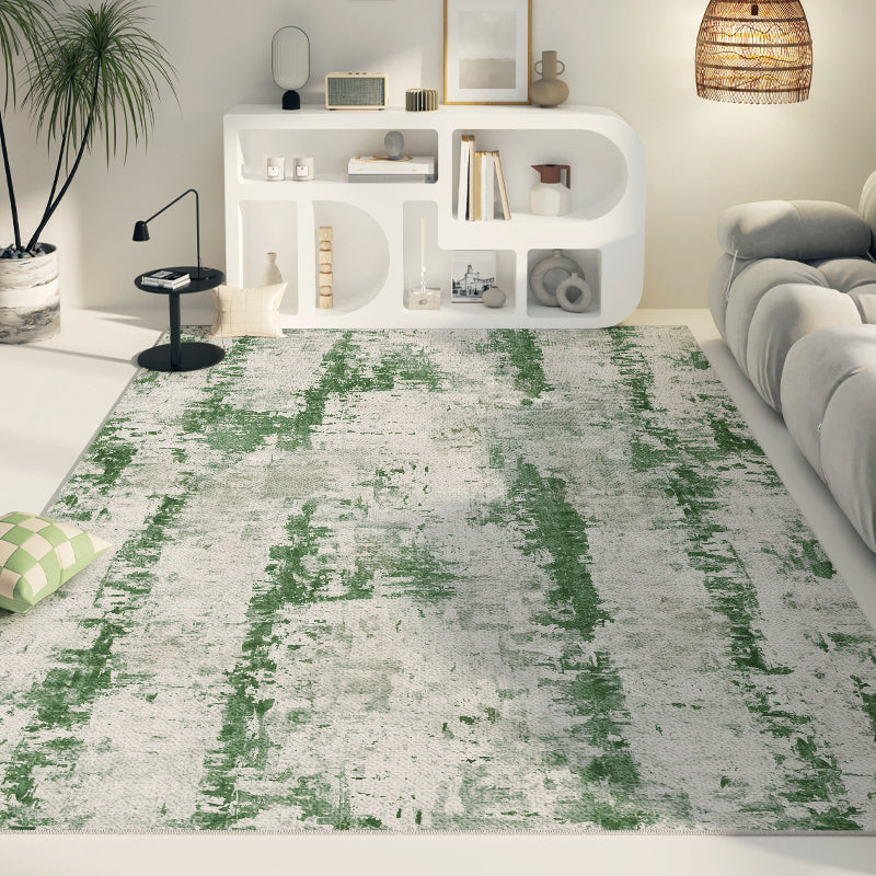 Casual Rug Trendy Area Rug Polyester Easy Care Carpet Nordic