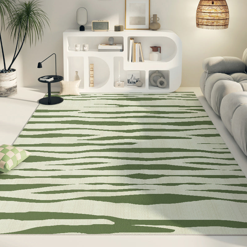Casual Rug Trendy Area Rug Polyester Easy Care Carpet Nordic
